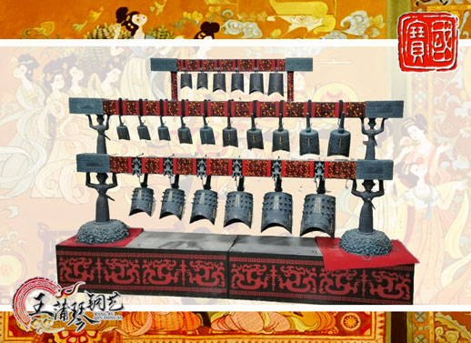 22件C型編鐘、小型演奏級、F調(diào)主旋律